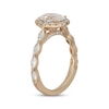 Thumbnail Image 1 of Neil Lane Artistry Oval-Cut Lab-Created Diamond Engagement Ring 2-1/2 ct tw 14K Yellow Gold