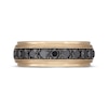 Thumbnail Image 3 of Neil Lane Men's Black Diamond Wedding Band 1-1/2 ct tw 14K Yellow Gold