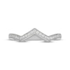 Thumbnail Image 6 of Neil Lane Diamond Chevron Wedding Band 1/5 ct tw 14K White Gold