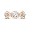 Thumbnail Image 3 of KAY Lab-Grown Diamonds Marquise & Round-Cut Twist Ring 1-1/2 ct tw 14K Yellow Gold