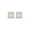 Thumbnail Image 2 of KAY Princess-Cut Lab-Grown Diamond Stud Earrings 1/2 ct tw 14K White Gold (F/VS2)