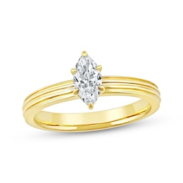 Adore Lab-Grown Diamonds Marquise-Cut Solitaire Ring 1/2 ct tw 14K Yellow Gold (F/VS2)