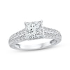 Thumbnail Image 1 of Adore Lab-Grown Diamonds Princess-Cut Engagement Ring 2 ct tw 14K White Gold