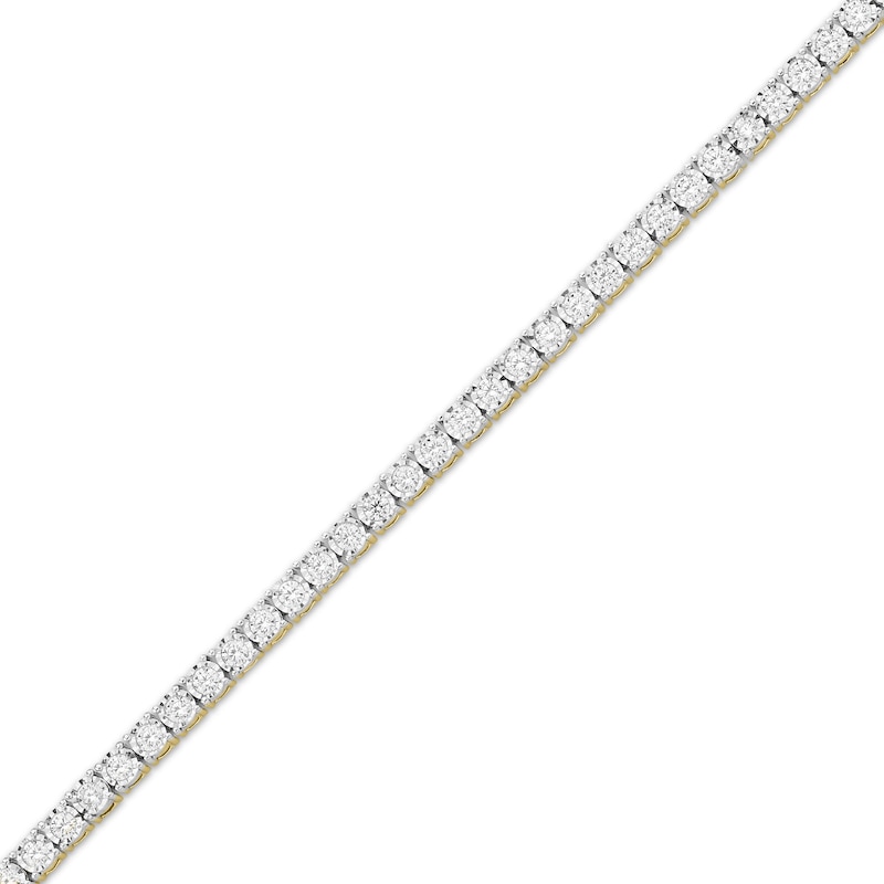 Main Image 2 of Diamond Tennis Bracelet 2 ct tw 10K Yellow Gold 7"