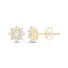 Thumbnail Image 1 of KAY Lab-Grown Diamonds Flower Stud Earrings 1/2 ct tw 10K Yellow Gold
