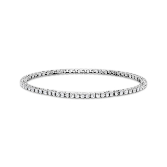 KAY Lab-Grown Diamonds Tennis Bracelet 2 ct tw 10K White Gold 7"