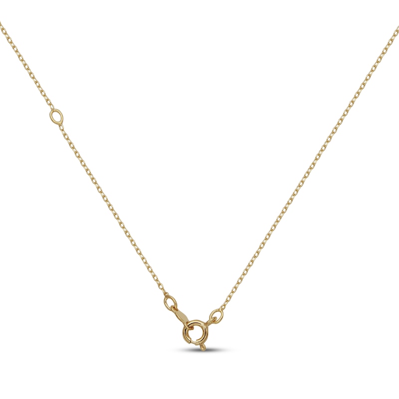 Main Image 4 of Nephrite Jade Dragon Necklace 18K Yellow Gold-Plated Sterling Silver 18"