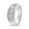 Thumbnail Image 2 of THE LEO Diamond Crisscross Anniversary Ring 3/4 ct tw 14K White Gold