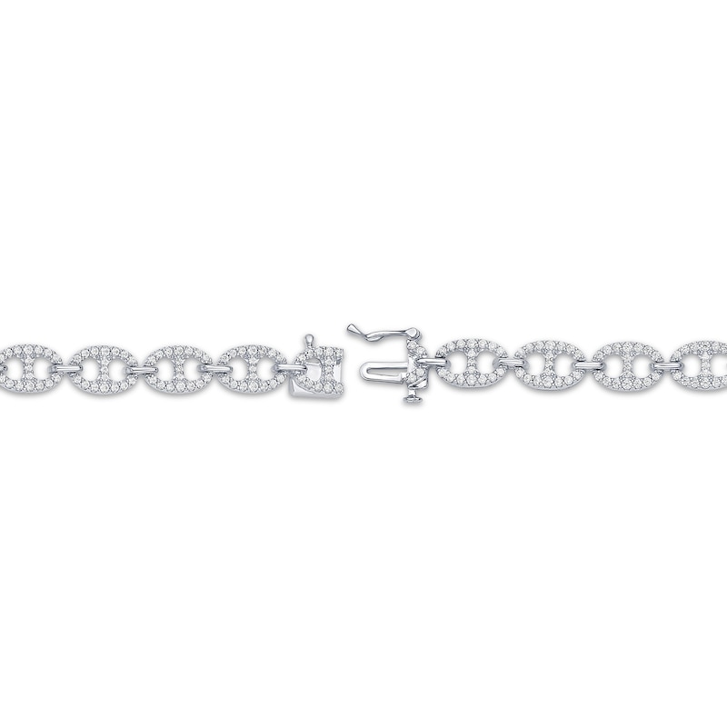 Main Image 3 of Diamond Mariner Chain Bracelet 2 ct tw Sterling Silver 7"