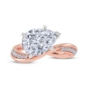 Thumbnail Image 4 of Adore Lab-Grown Diamonds Pear-Shaped Engagement Ring 2-1/8 ct tw 14K Rose Gold