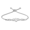 Thumbnail Image 0 of Lab-Created White Sapphire Bolo Bracelet Sterling Silver