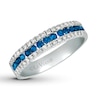 Le Vian Blueberry Sapphire Ring 1/3 ct tw Diamonds 14K Vanilla Gold