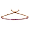 Thumbnail Image 1 of Le Vian Ruby & Sapphire Bolo Bracelet 14K Strawberry Gold