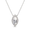 Thumbnail Image 3 of White Lab-Created Sapphire Boxed Set Sterling Silver