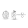 Thumbnail Image 3 of White Lab-Created Sapphire Boxed Set Sterling Silver - Size 7