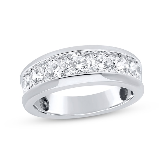 Diamond Channel-Set Anniversary Band 1-1/2 ct tw 14K White Gold