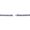 Thumbnail Image 2 of Marquise-Cut Blue Lab-Created Sapphire S-Link Bracelet 7.25"