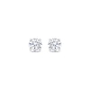 Thumbnail Image 2 of KAY Lab-Grown Diamonds Round-Cut Solitaire Stud Earrings 1/3 ct tw 10K White Gold (I/SI2)