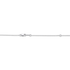 Thumbnail Image 4 of Marquise-Cut Lab-Created Ruby & Diamond Accent Cross Necklace Sterling Silver 18"