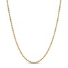 Thumbnail Image 1 of Rope Chain Necklace Semi-Solid 14K Yellow Gold 18