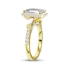 Thumbnail Image 2 of Adore Lab-Grown Diamonds Emerald-Cut Engagement Ring 3-3/4 ct tw 14K Yellow Gold
