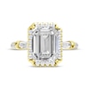 Thumbnail Image 4 of Adore Lab-Grown Diamonds Emerald-Cut Engagement Ring 3-3/4 ct tw 14K Yellow Gold