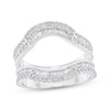 Thumbnail Image 1 of Adore Baguette & Round-Cut Diamond Enhancer Ring 7/8 ct tw 14K White Gold
