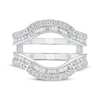 Thumbnail Image 3 of Adore Baguette & Round-Cut Diamond Enhancer Ring 7/8 ct tw 14K White Gold
