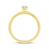 Thumbnail Image 3 of Adore Lab-Grown Diamonds Radiant-Cut Solitaire Ring 1/2 ct tw 14K Yellow Gold (F/VS2)