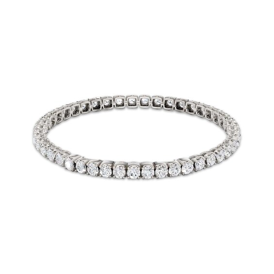 KAY Lab-Grown Diamonds Tennis Bracelet 6 ct tw 10K White Gold 7"