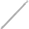 Thumbnail Image 2 of Stainless Steel Franco Necklace & Bracelet Set