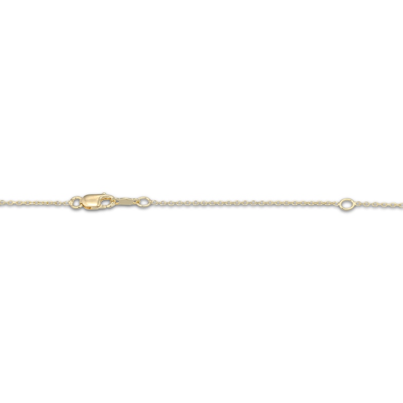 Main Image 4 of Oval Nephrite Jade & Chinese "Happiness" Locket Necklace 18K Yellow Gold-Plated Sterling Silver 18"