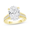 Thumbnail Image 1 of Adore Lab-Grown Diamonds Oval-Cut Engagement Ring 5-3/8 ct tw 14K Yellow Gold