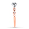 Diamond Engagement Ring 1/4 ct tw Round-cut 10K Two-Tone Gold