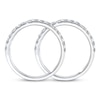 Thumbnail Image 3 of Diamond Wedding Bands 1 ct tw Round-cut 14K White Gold