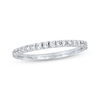 Thumbnail Image 1 of Diamond Wedding Band 1/5 ct tw Round-cut 14K White Gold