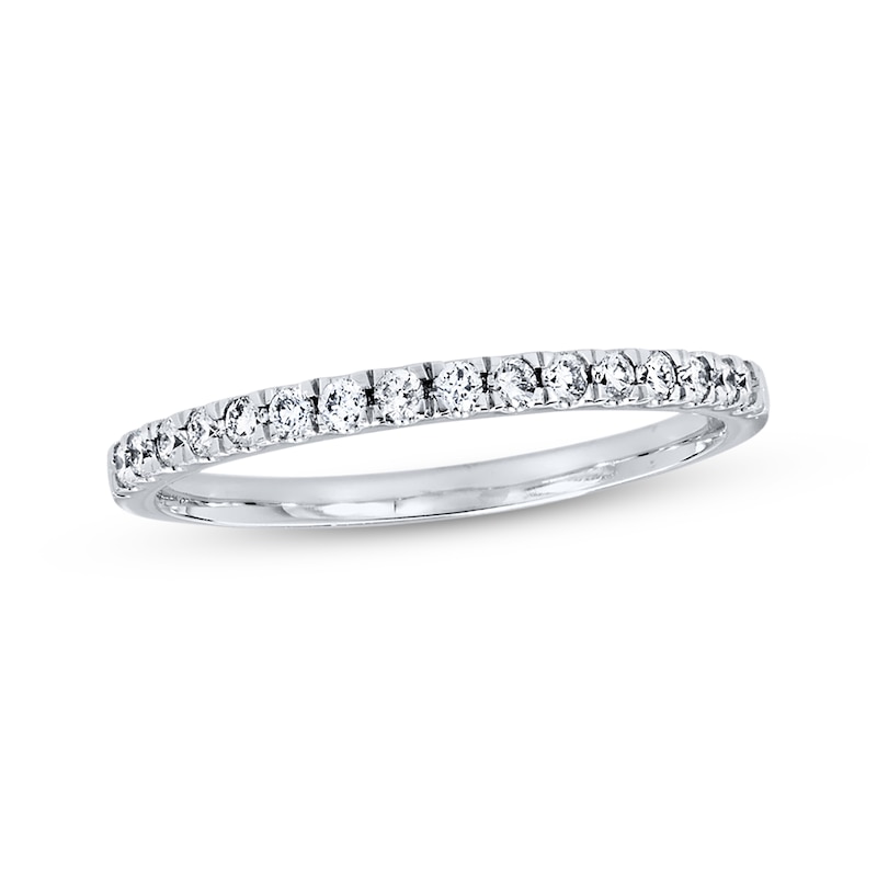Main Image 1 of Diamond Wedding Band 1/5 ct tw Round-cut 14K White Gold