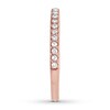 Thumbnail Image 3 of Diamond Wedding Band 1/5 ct tw 14K Rose Gold
