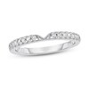 Thumbnail Image 0 of Diamond Wedding Band 1/4 ct tw Round-cut 14K White Gold
