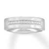 Thumbnail Image 1 of Neil Lane Men's Diamond Wedding Band 1/6 ct tw 14K White Gold
