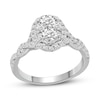 Thumbnail Image 0 of Round-cut Diamond Engagement Ring 1 ct tw 14K White Gold