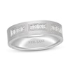 Neil Lane Men's Diamond Wedding Band 1/5 ct tw Round-cut 14K White Gold