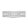 Neil Lane Men's Diamond Wedding Band 1/5 ct tw Round-cut 14K White Gold