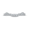 Thumbnail Image 3 of Diamond Wedding Band 1/4 ct tw Round-cut 14K White Gold
