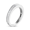 Thumbnail Image 2 of Diamond Wedding Band 3/4 ct tw Princess-cut 14K White Gold