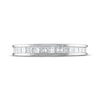 Thumbnail Image 3 of Diamond Wedding Band 3/4 ct tw Princess-cut 14K White Gold