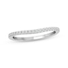Diamond Wedding Band 1/8 ct tw Round-cut 10K White Gold