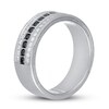 Neil Lane Men’s White & Black Diamond Wedding Band 3/4 ct tw 14K White Gold
