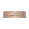 Neil Lane Men's Diamond Wedding Band 1/10 ct tw 14K Rose Gold