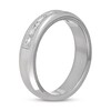 Neil Lane Men's Diamond Wedding Band 1/3 ct tw Round/Baguette 14K White Gold